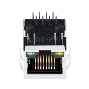 LPJ4011GDNL 10/100 Base-T 8P8C Jack RJ45 Connector with Led