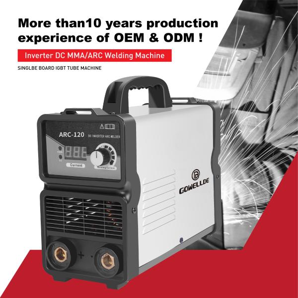 220v/120a, Mini Case, Electric Welding Machine Portable Igbt Dc Inverter,MMA/Arc