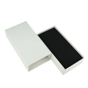 China Custom White Logo Rigid Drawer Box Gift Box For Electric Accessory Gifts Paper Box on sale