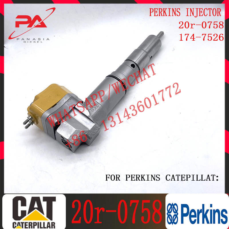C-A-T diesel engine parts fuel injector 20r0758 20R-0758 for C-A-Terp ilar excavator Injector Assy