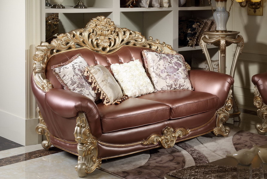 Luxury Sofa sets FACTORY direct sales price for Imported Italy Leather cushion and upholstered for Villa living rooms
