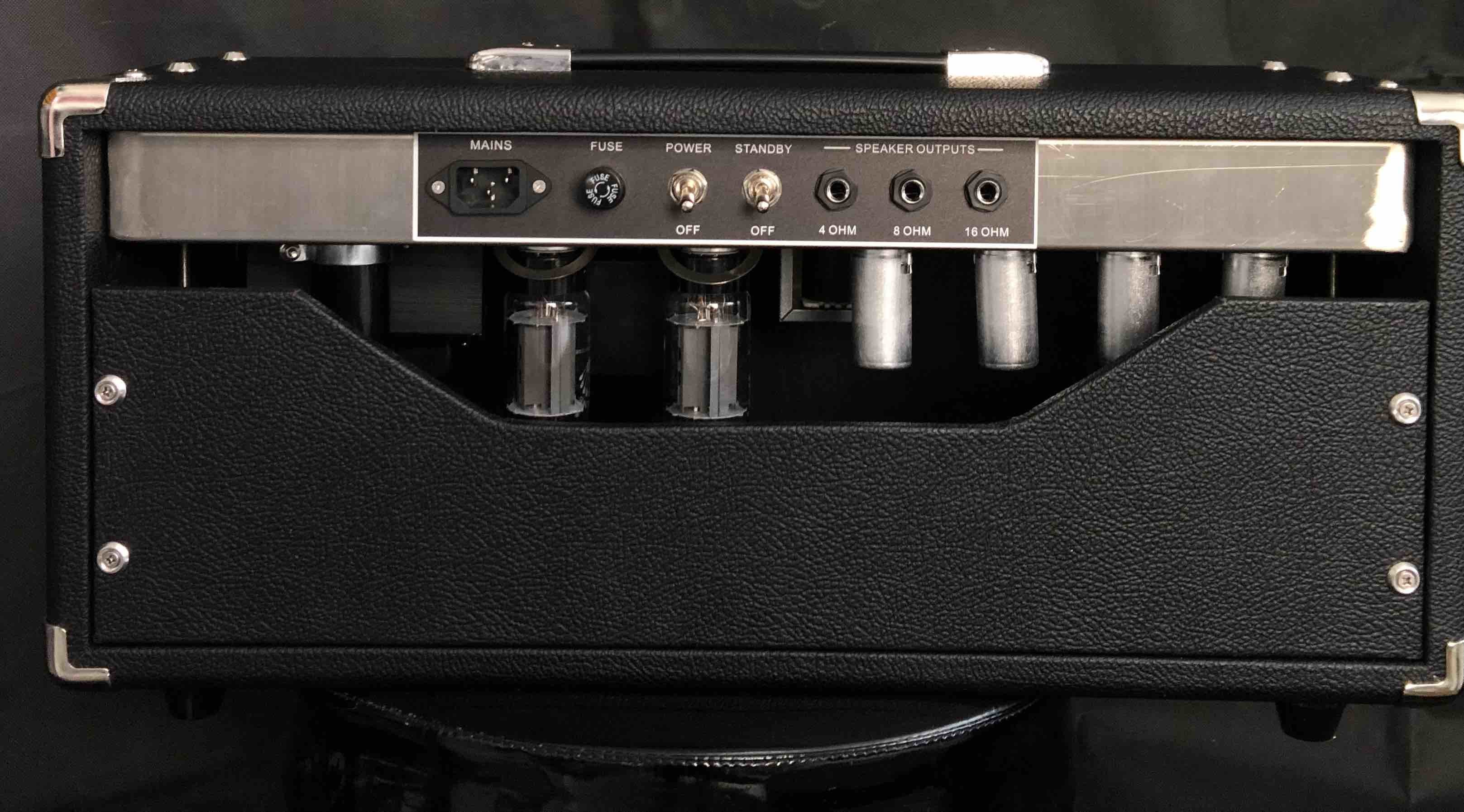 Custom 64' Bassman Blackface Deluxe Reverb Amp Head Fender Style