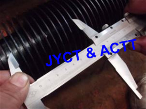 Boiler Economizers Sprial Welded Finned Tubes SA213 T22 16-219mm Fin Pitch