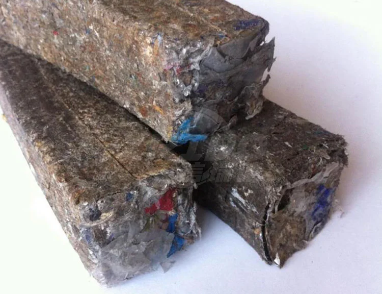 Cloth Fabric Briquetting Machine Solid Waste RDF Briquette Machine
