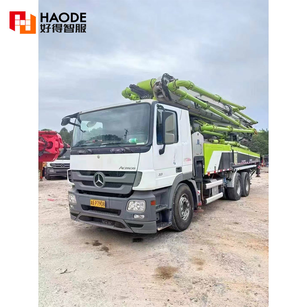 National VI 2020 November Zoomlion Shandeka 49m Used Concrete Mixer Pump Truck