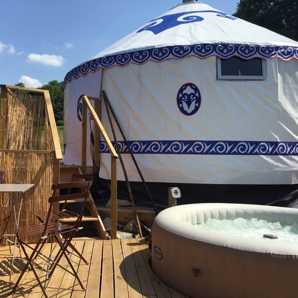 Mongolian yurt tent for wedding