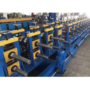 Chain Drive Guard Rails Roll Forming Machine 2 Sets Of Punching Dies