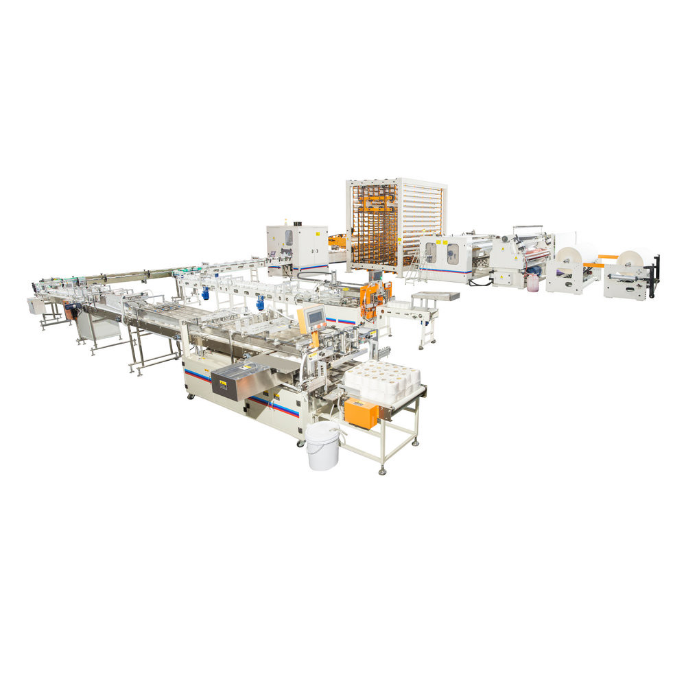 High Speed Toilet Paper Kitchen Towel Machine Production Line 220V/380V