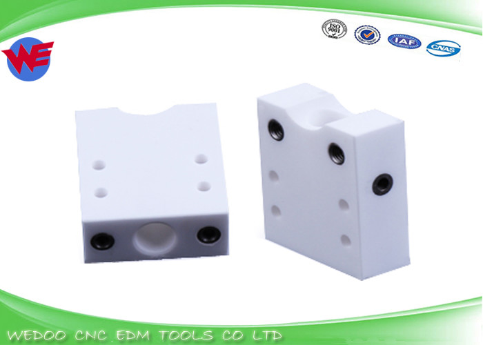 EDM Ceramic Isolator Plate Sodick Parts 80x50x13mmT For AQ327 AQ537 AQ550 AQ560