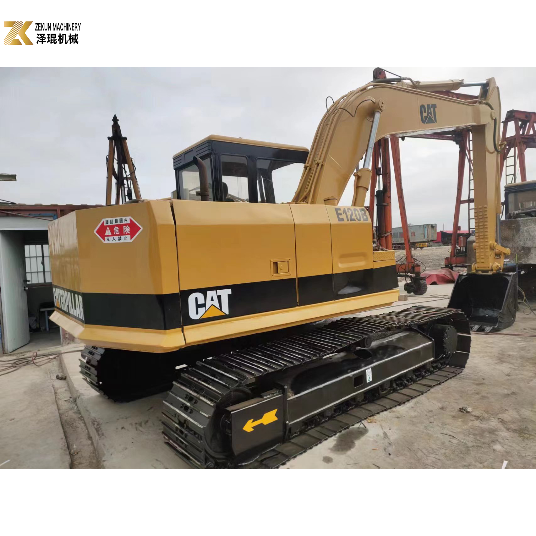 Used CAT E120B Excavator 0.21m3 Bucket Used Crawler Excavator