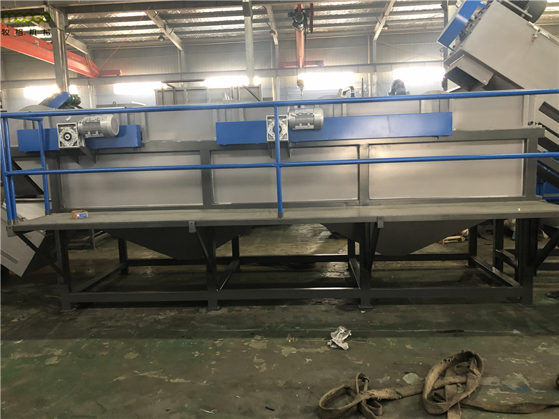 Prewasher Plastic Film Recycling Machine 3000kg/H Agricultural LDPE Washing Line