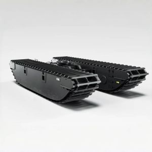 Swamp Amphibious Excavator Chassis Hydraulic Dredging Pontoon Undercarriage System