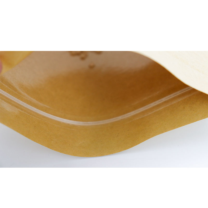 Resealable Mylar Self Seal Packaging Bags Food Storage With Clear Window Aluminium Foil Stand Up Pouch