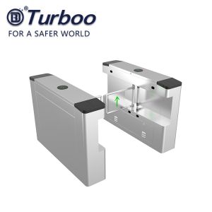 Security Access Control System Automatic Swing Turnstile Entrance Gates