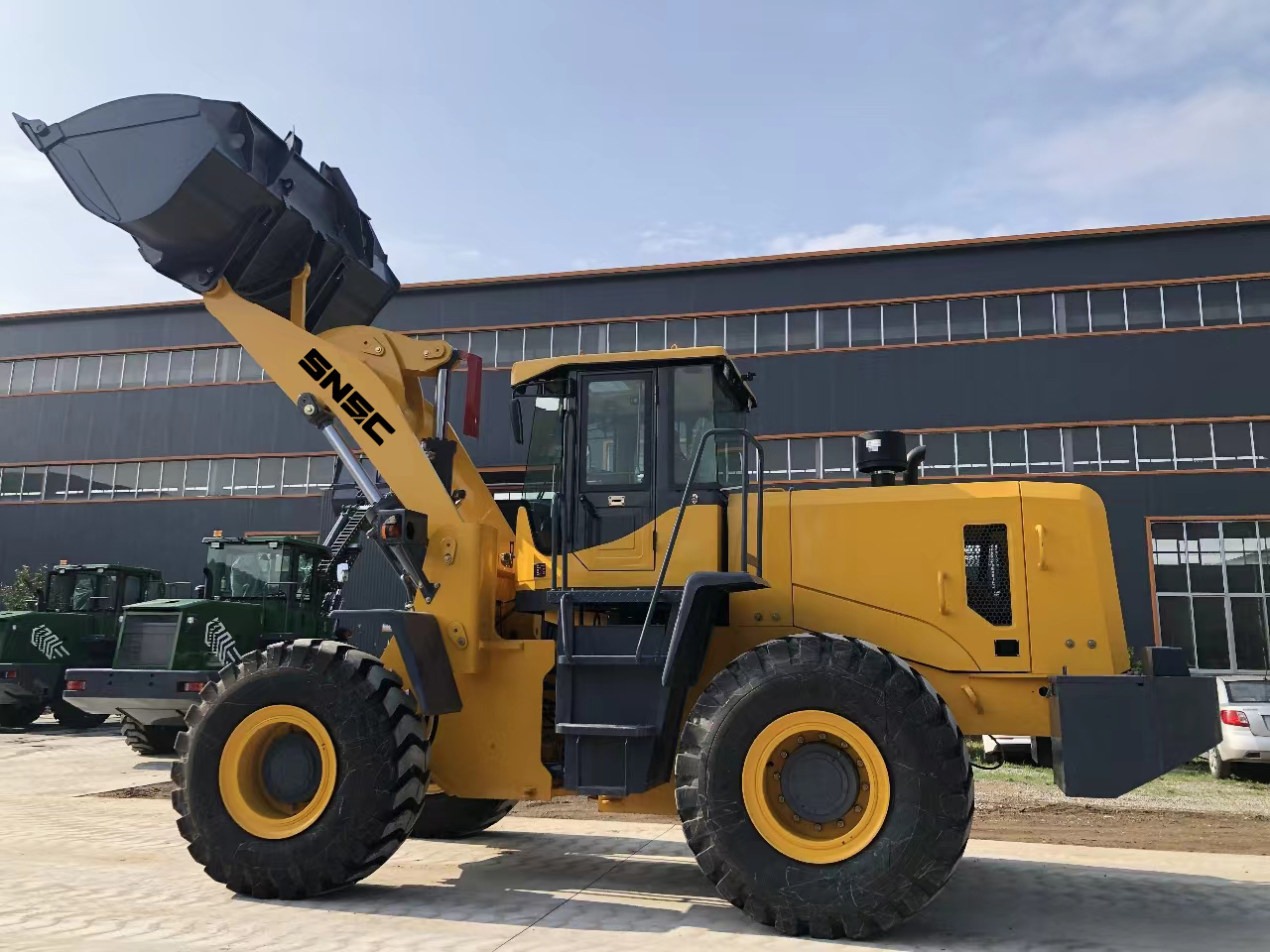 Construction Equipment Heavy Machine Front Wheel Loader ZL50 5 Ton Machine Weight