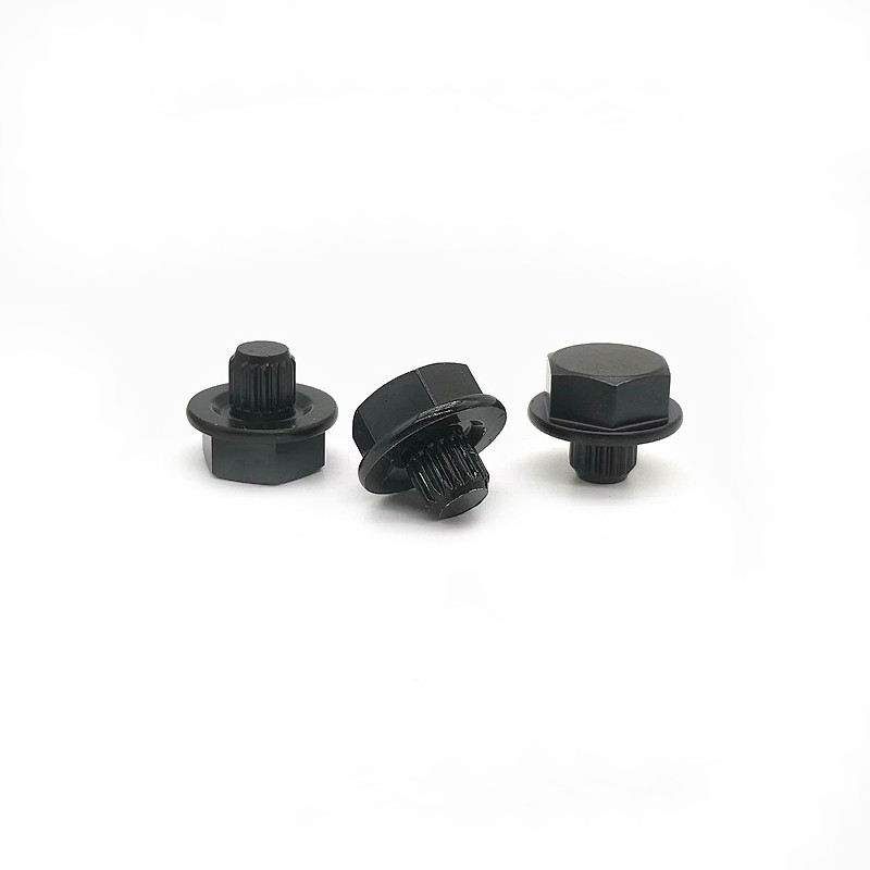 Customized Aluminum Alloy Decorative Screws 6063 Automobile Hub Screws