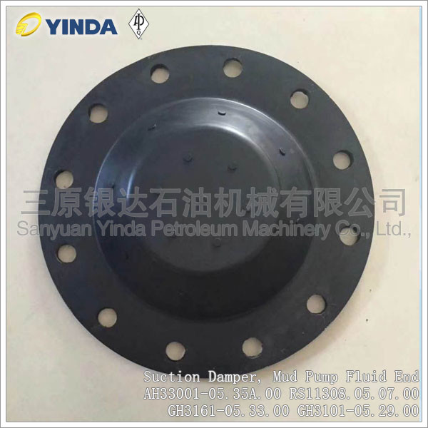Haihua F1600 Mud Pump Suction Damper, Mud Pump Fluid End HH11306.05.28.001.179 mud pumps for drilling rigs
