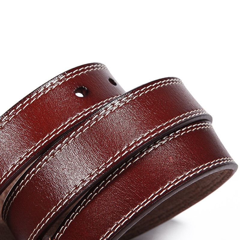 2.5cm Wide Woman Fake Leather Belt Ladies 135cm Jeans