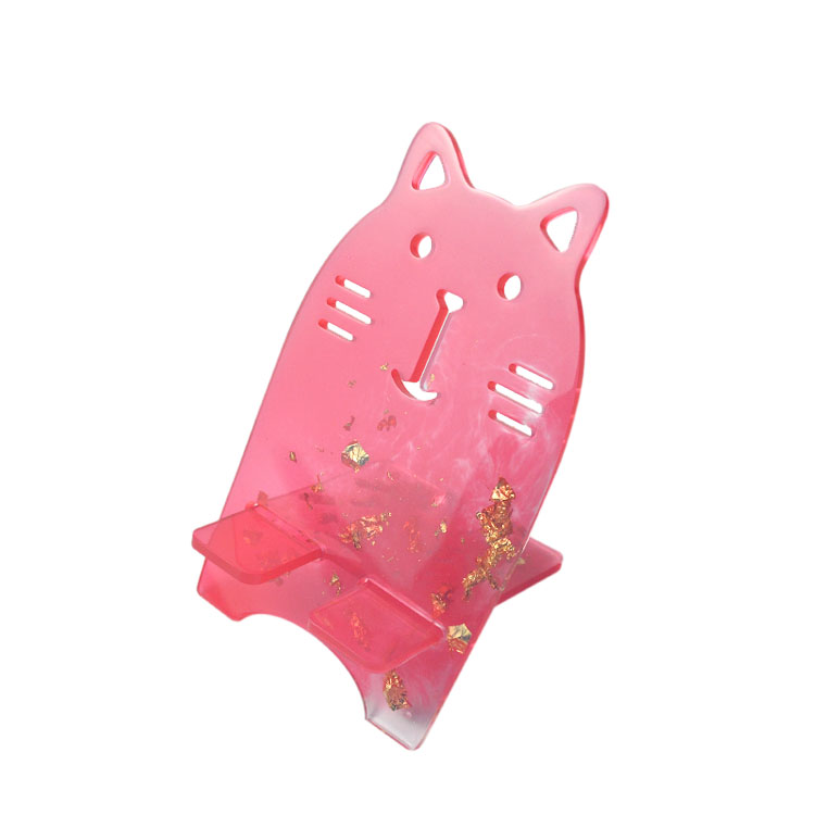 Silicone Molds For Mobile Holder 9pcs Colorful Cartoon Pattern Resin Moulds Epoxy Jewelry