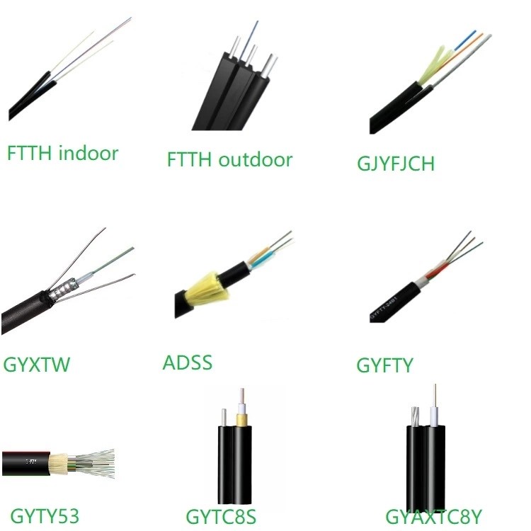 Multi Mode 6 Core GYTC8S Outdoor Fiber Optic Cable