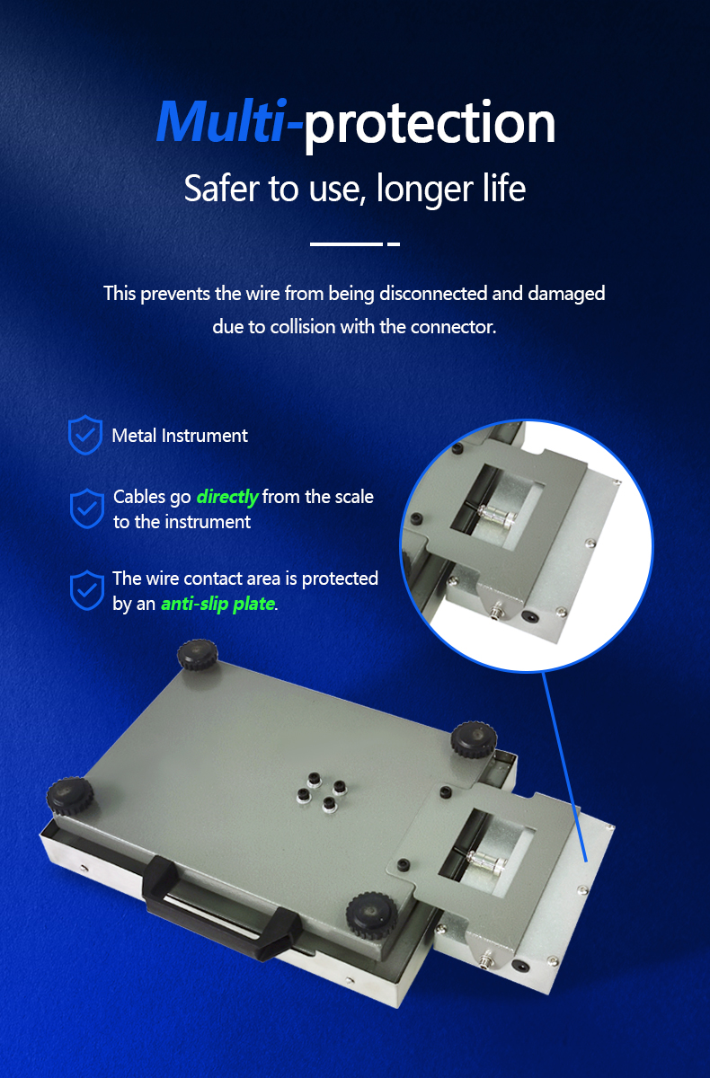 100KG Small Bluetooth Industrial Weighing Scale with ABS and Stainless Steel Platform