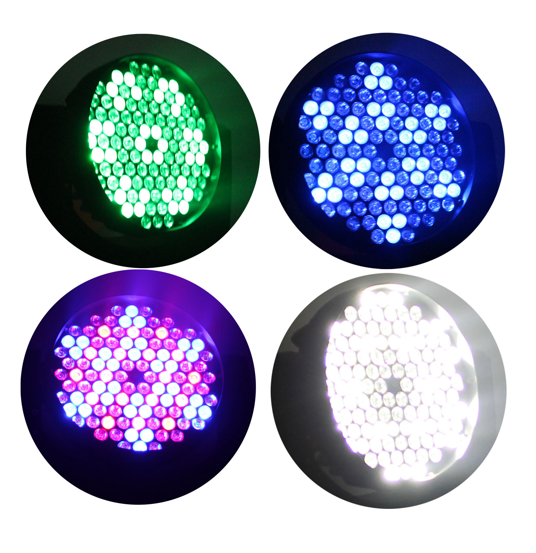 108pcs 3w LED Moving Head Light Stage Lighting 11/15ch AC 90-240V