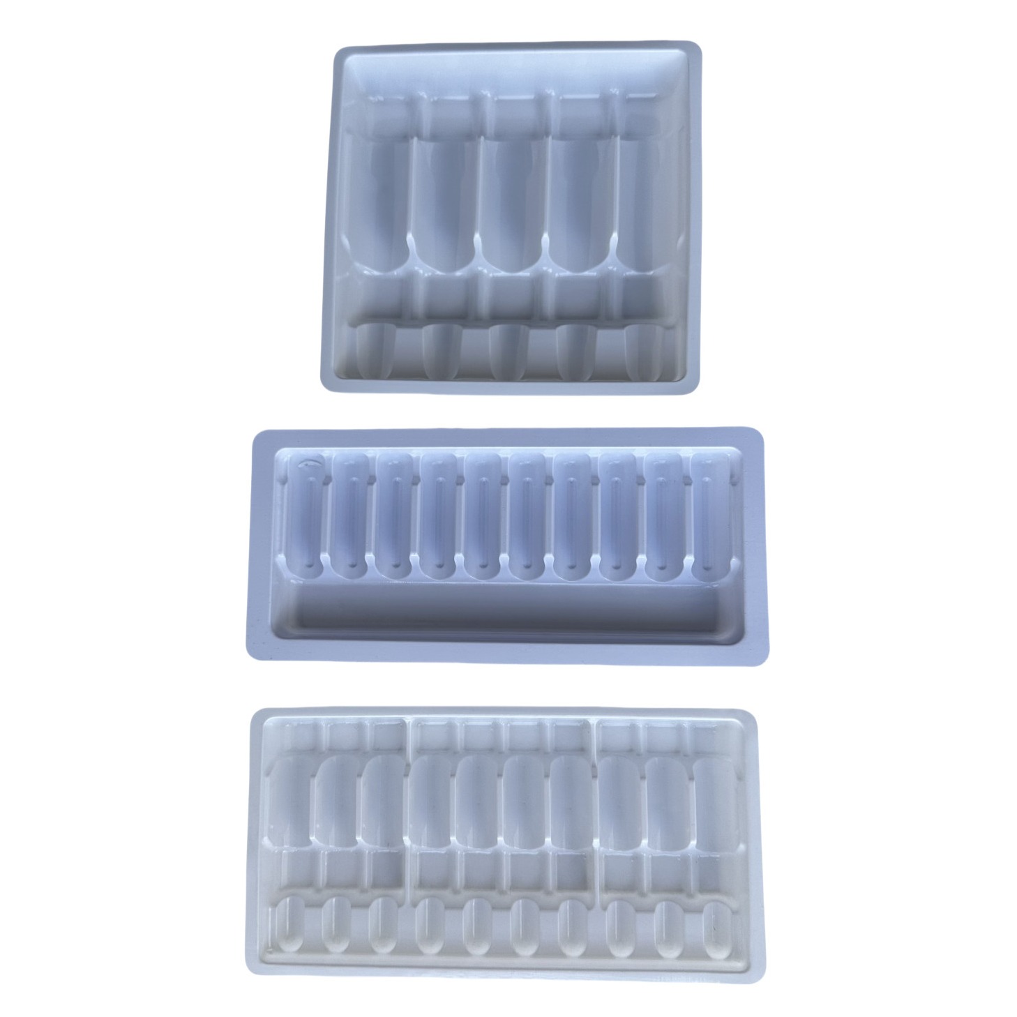 Customized ampoule tray pharmaceutical packaging Disposable blister 5ml ampoule packaging 5ml pharmaceutical packaging 5ml