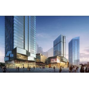 China Lightweight Open Frame Curtain Wall Structural Design Customization Services on sale