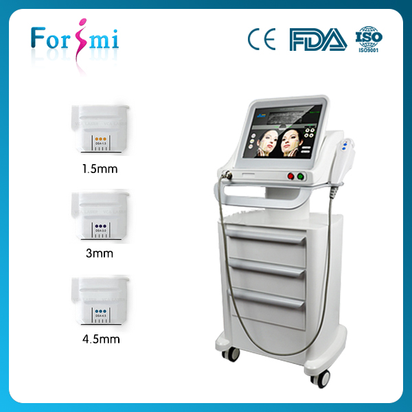 hot sale hifu for wrinkle removal system face lift muscle tone machine