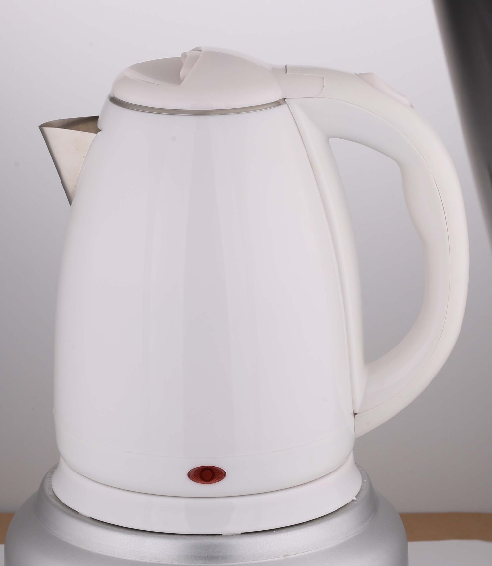 220v Electric Double Wall Stainless Steel Boil Dry Protection Fast Kettle