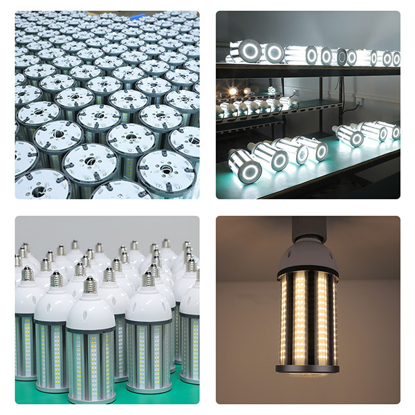 E40 E27 LED Corn Light With Wide Beam Angle 2700-6500K Color Temp Long Lifespan Of 50000hrs