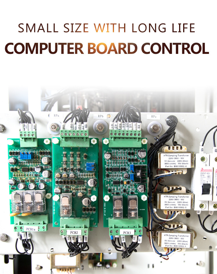 Touch Screen Three Phase Voltage Regulator HMI TSGC2 SVC 200KVA