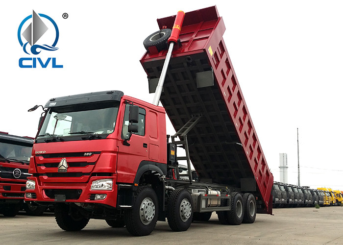 Sinotruck Heavy Duty Dump Truck Howo A7 Dump Truck 8 x 4 Euro 2/3