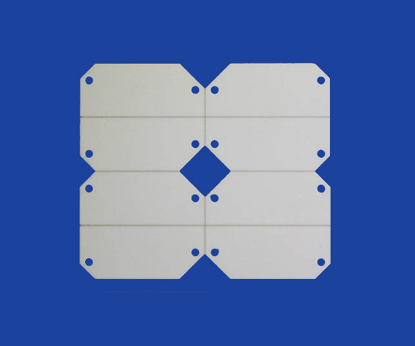 Alumina Ceramic Plate Parts Ceramic Products Manufacturing Alumina Ceramic Insulation Pad