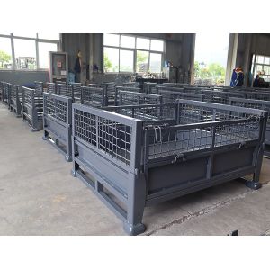  Move Structure Wire Mesh Pallet Cage With Customization Option Manufactures