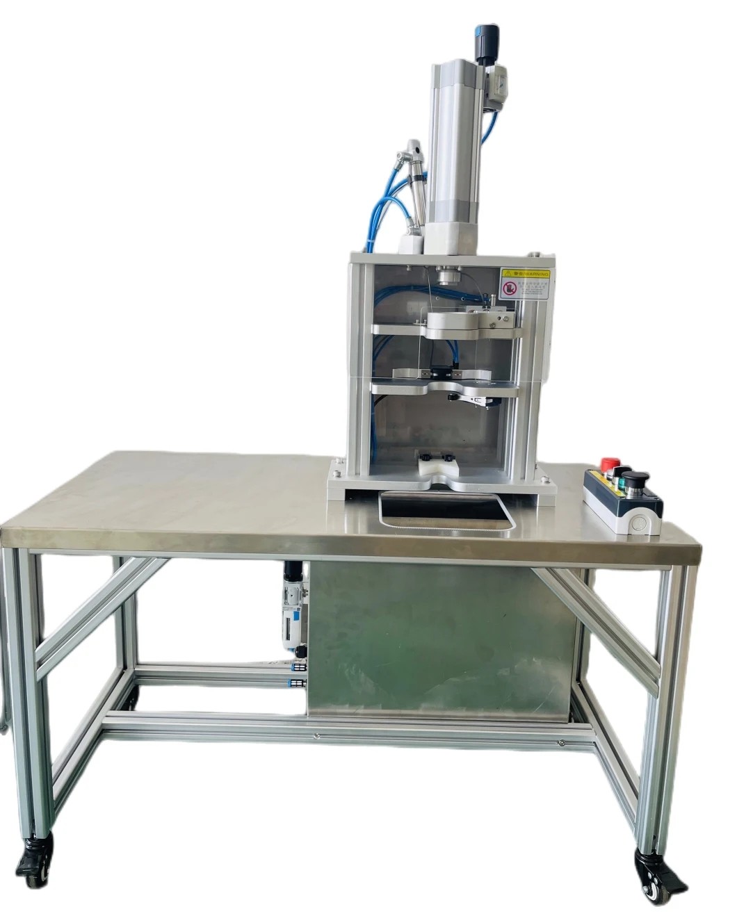 Semi Automatic Horizontal Filling Machine For Packing Glass / Silicone / Sealing / Nail Free Glue
