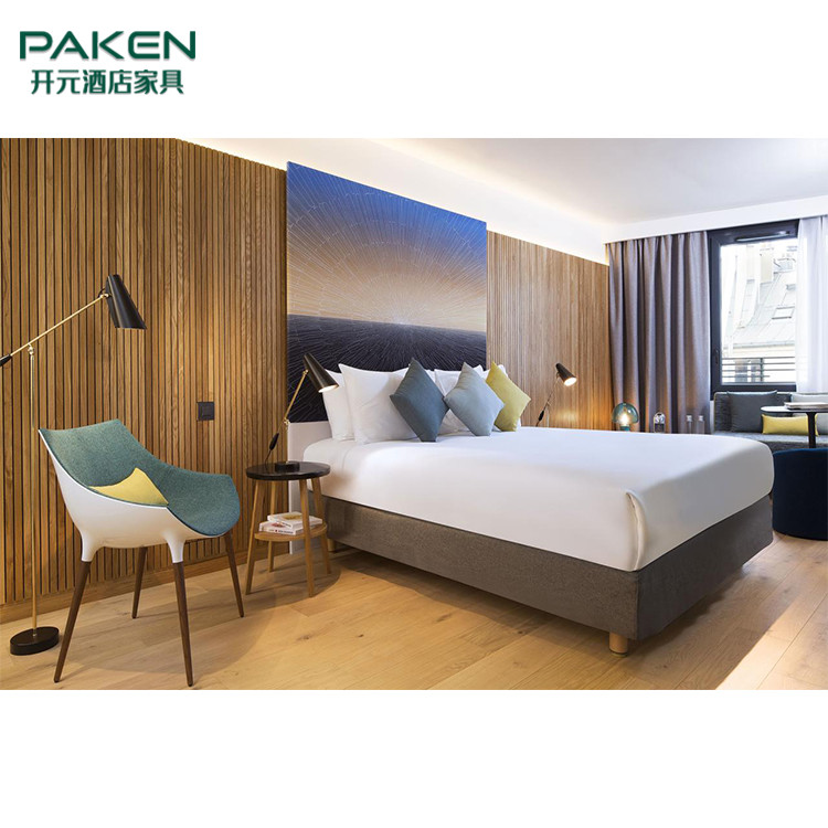Commercial 5 Star Hotel Guest Room Loose Furniture Custom Make Material