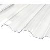 Buy cheap UV Protection 50um 0.8mm Polycarbonate Transparent Corrugated Wave Roofing Sheet from wholesalers