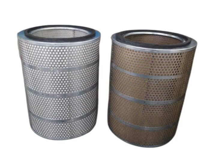 2–200μM 5" Length Pleated Stainless Steel Wire Mesh Filter Element