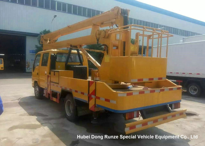 ISUZU 16m Truck Mounted Articulated Aerial Work Platforms High Performance