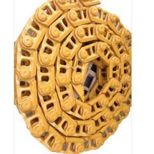 China Smooth SK100 Track Group Shoe Assy Dry Dozer Undercarriage Chain for Construction Works on sale