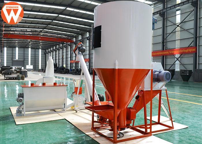 poultry feed processing plant