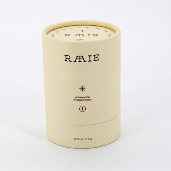 Recycle Cosmetic Cardboard Paper Tubes Deodorant Glass / Perfume Bottle