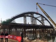 Long Span Steel Arch Bridge with High Load Capacity and Customizable Design