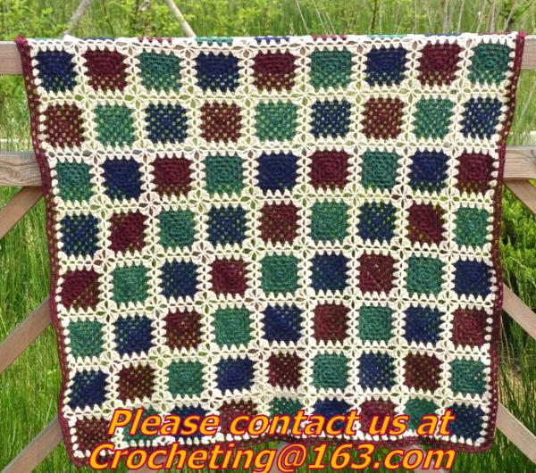 Book hand for handmade hook needle stripe, table cover, handmade crochet,