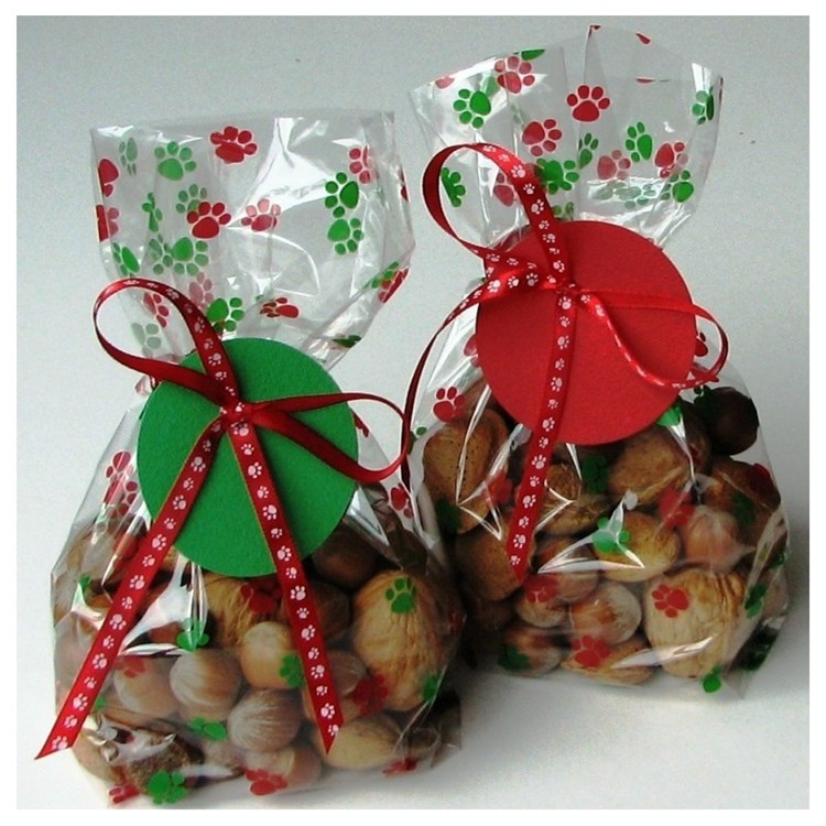 Best Selling Christmas Bag Candy Treat Bag Christmas Drawstring Bag
