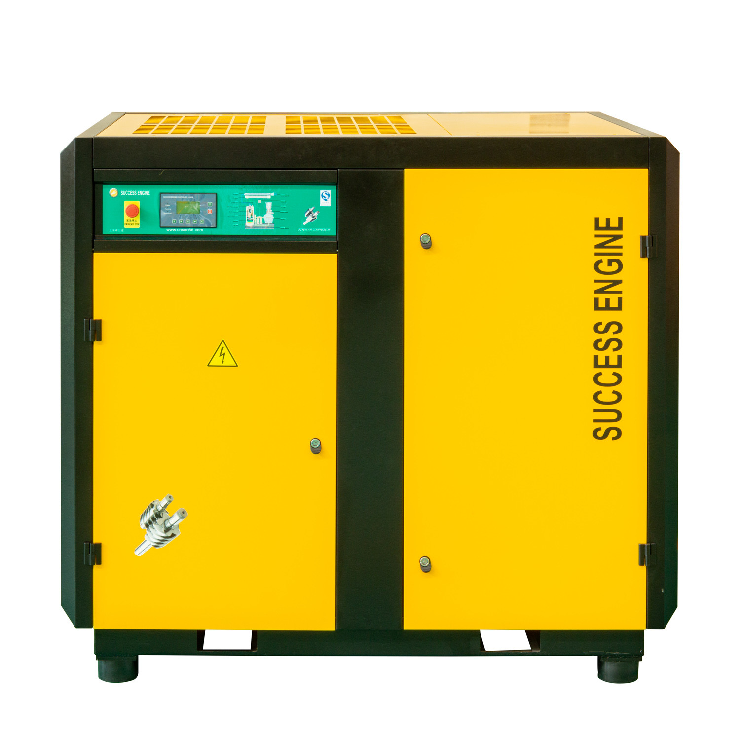55KW 75HP 8 Bar Oil Lubricated Direct Drive Screw Air Compressor