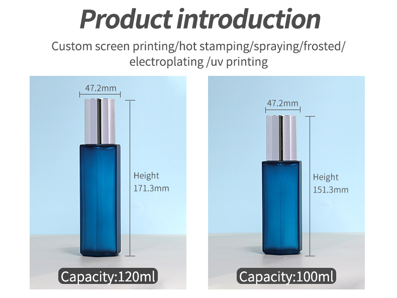 Screen Printing 120ml Transparent Plastic Bottles Hexagon Plastic Jars 50g For Sunscreen Cream