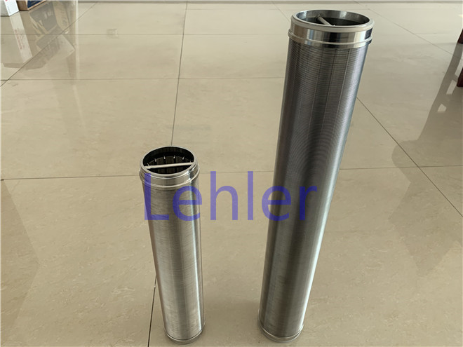 Lehler Wedge Wire Screen , Slot Filters For Straight Filter 81700