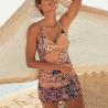 Buy cheap Floral Printing Backless Straps Vest Skirt Tankini Swimwear Ladies Swim Suits from wholesalers